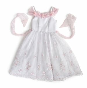 VTG Tiptop flower girl birthday formal pageant dress gown floral embroidery 4